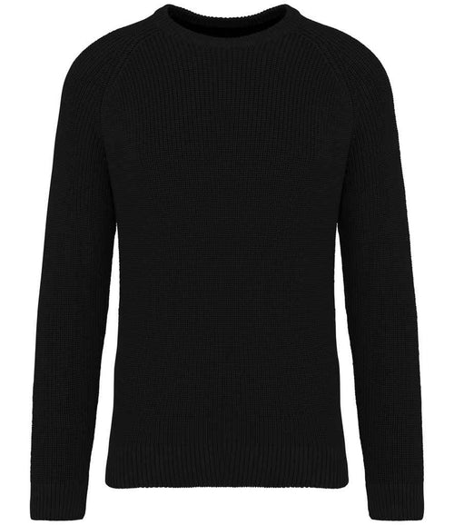 Organic & Recycled Polyester Chunky Knit Sweatshirt