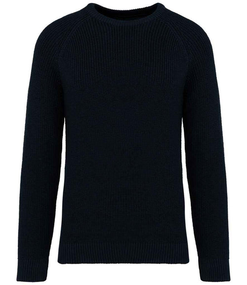 Organic & Recycled Polyester Chunky Knit Sweatshirt