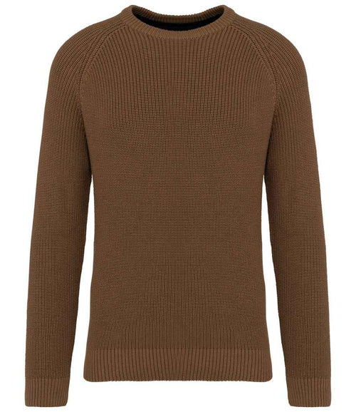 Organic & Recycled Polyester Chunky Knit Sweatshirt