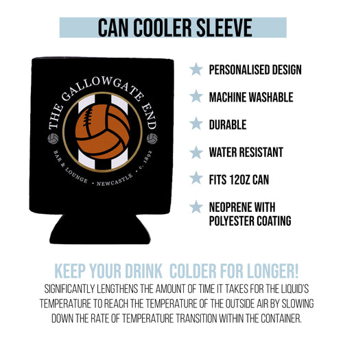 Newcastle Gallowgate - Football Legends - Can Cooler
