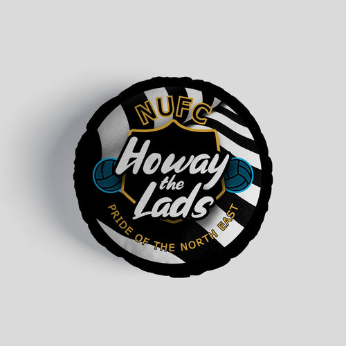 Newcastle Howay - Football Legends - Circle Cushion 14"