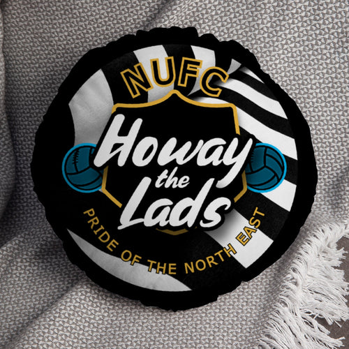 Newcastle Howay - Football Legends - Circle Cushion 14"