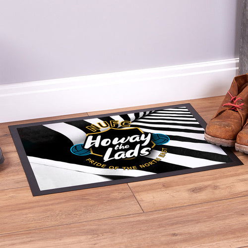 Newcastle Howay - Football Legends - Door Mat -60cm X 40cm