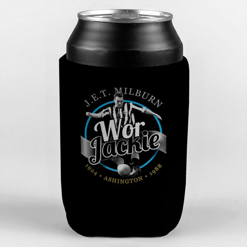 Newcastle Jackie Milburn - Football Legends - Can Cooler