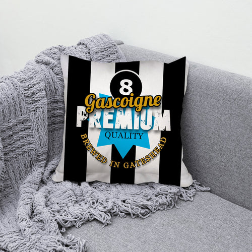 Newcastle Paul Gascoigne - Football Legends - Cushion 10"