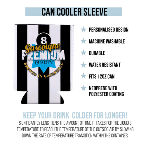 Newcastle Paul Gascoigne - Football Legends - Can Cooler
