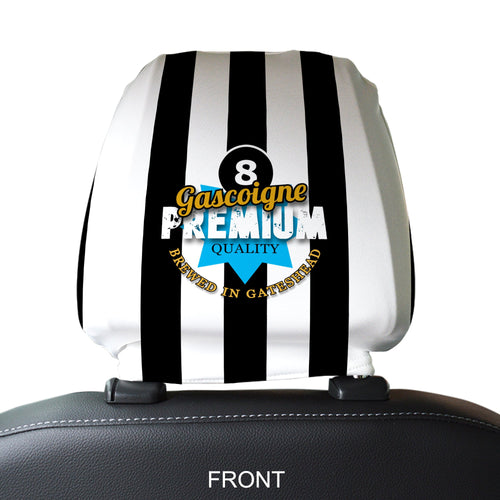 Newcastle Paul Gascoigne - Football Legends - Headrest Cover
