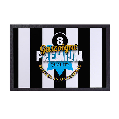 Newcastle Paul Gascoigne   - Football Legends - Door Mat -60cm X 40cm