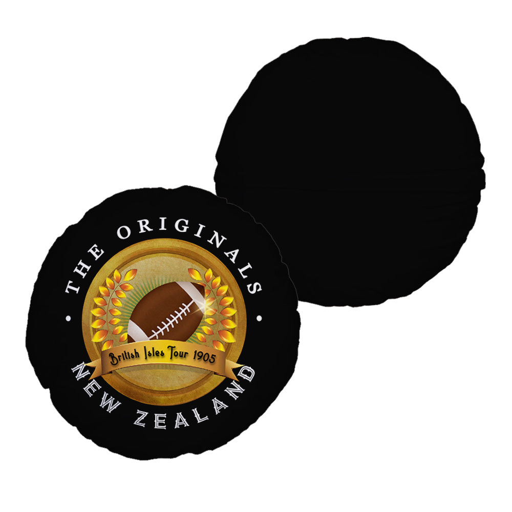 New Zealand Rugby Union Originals  - Legend Collection - Circle Cushion 14"