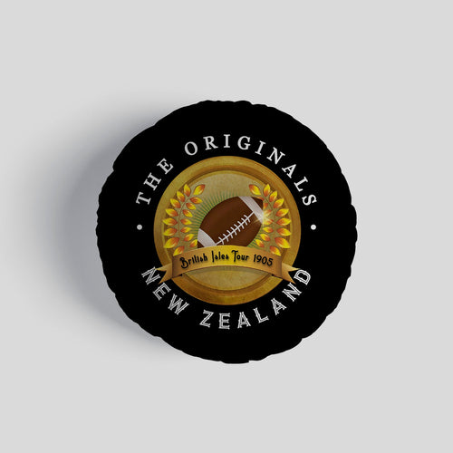 New Zealand Rugby Union Originals  - Legend Collection - Circle Cushion 14"