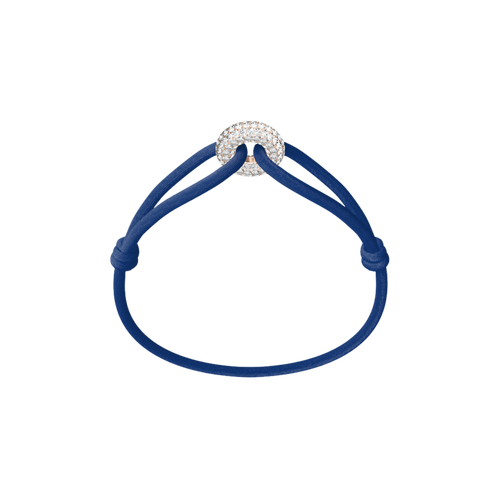 Rose Soho Pavé Cord Bracelet