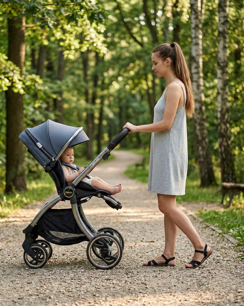 Nebula Pushchair Bundle - 5 Piece Set - Metro Grey