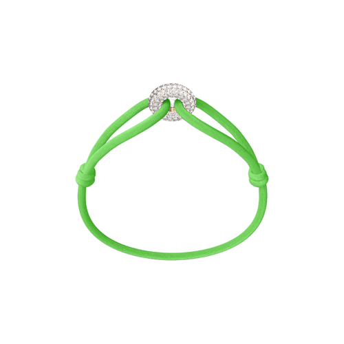 Rose Soho Pavé Cord Bracelet