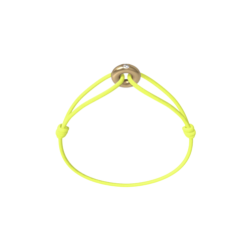 Mini Golden Soho Diamond Cord Bracelet