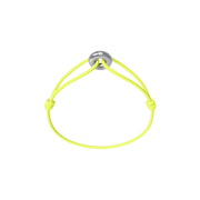 Mini Silver Soho Diamond Cord Bracelet