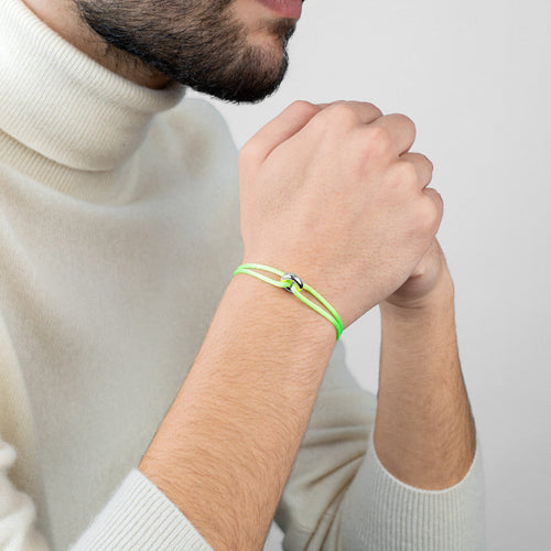 Silver Soho Cord Bracelet