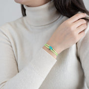 Blue Soho Cord Bracelet