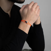 Carbon Regent Cord Bracelet