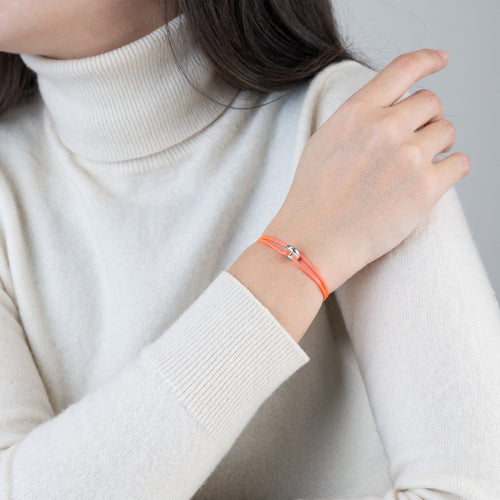 Mini Silver Soho Cord Bracelet