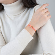 Mini Golden Soho Diamond Cord Bracelet
