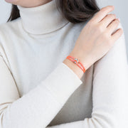 Silver Soho Diamond Cord Bracelet