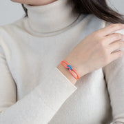 Blue Soho Cord Bracelet