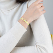 Mini Silver Soho Cord Bracelet