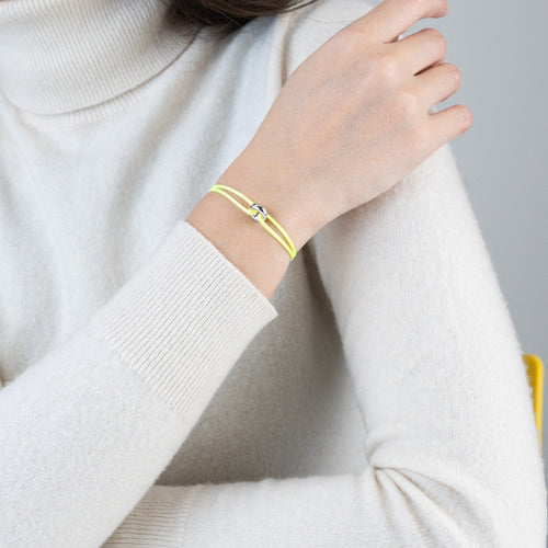 Mini Silver Soho Cord Bracelet