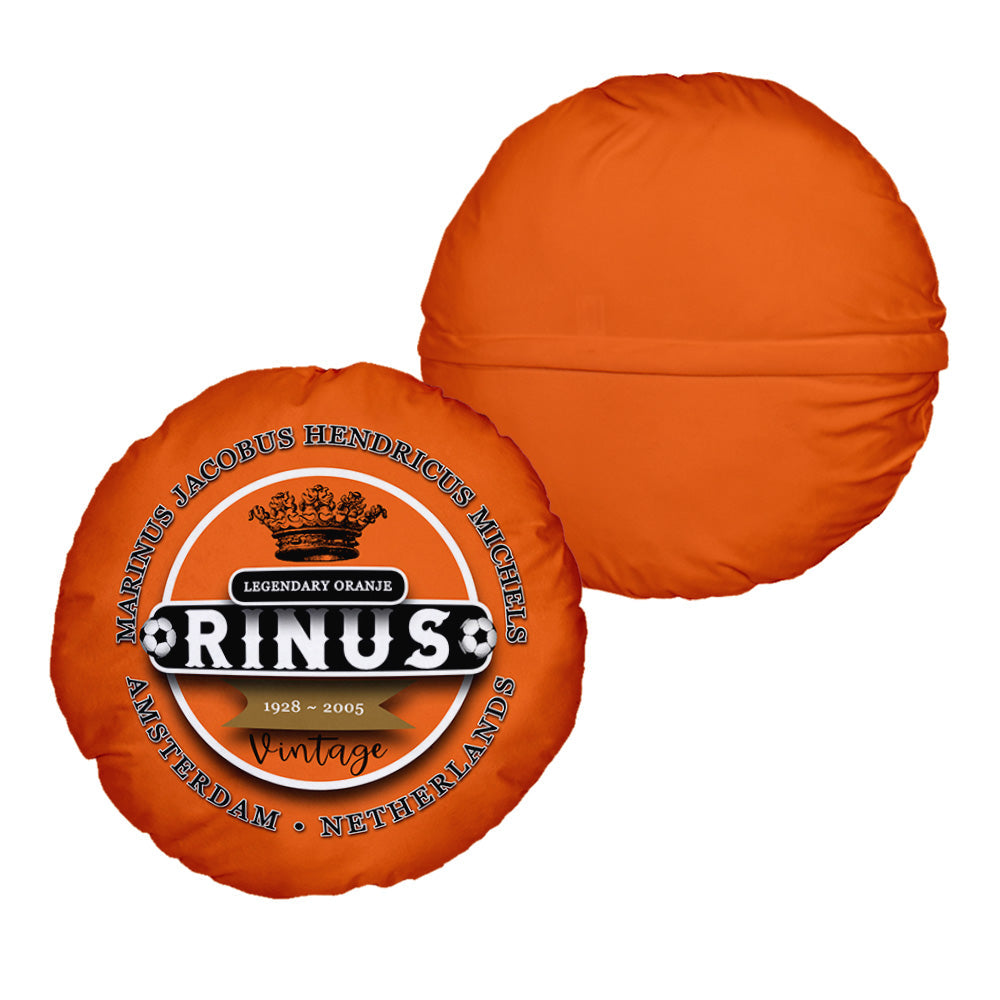 Netherlands Rinus Circle Cushion 14"