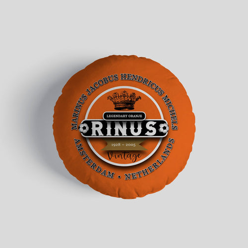 Netherlands Rinus Circle Cushion 14"