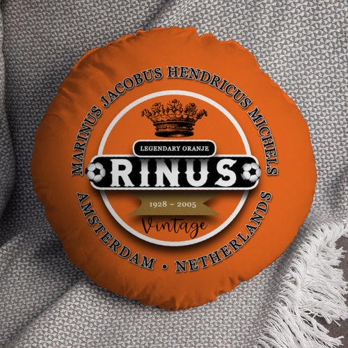 Netherlands Rinus Circle Cushion 14"