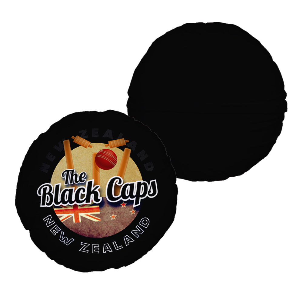 New Zealand Black Caps  - Legend Collection - Circle Cushion 14"