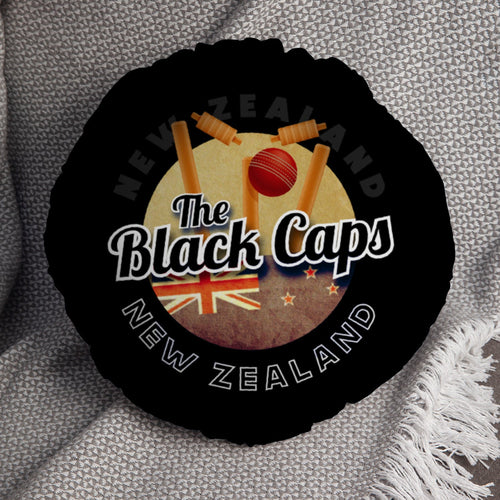 New Zealand Black Caps  - Legend Collection - Circle Cushion 14"