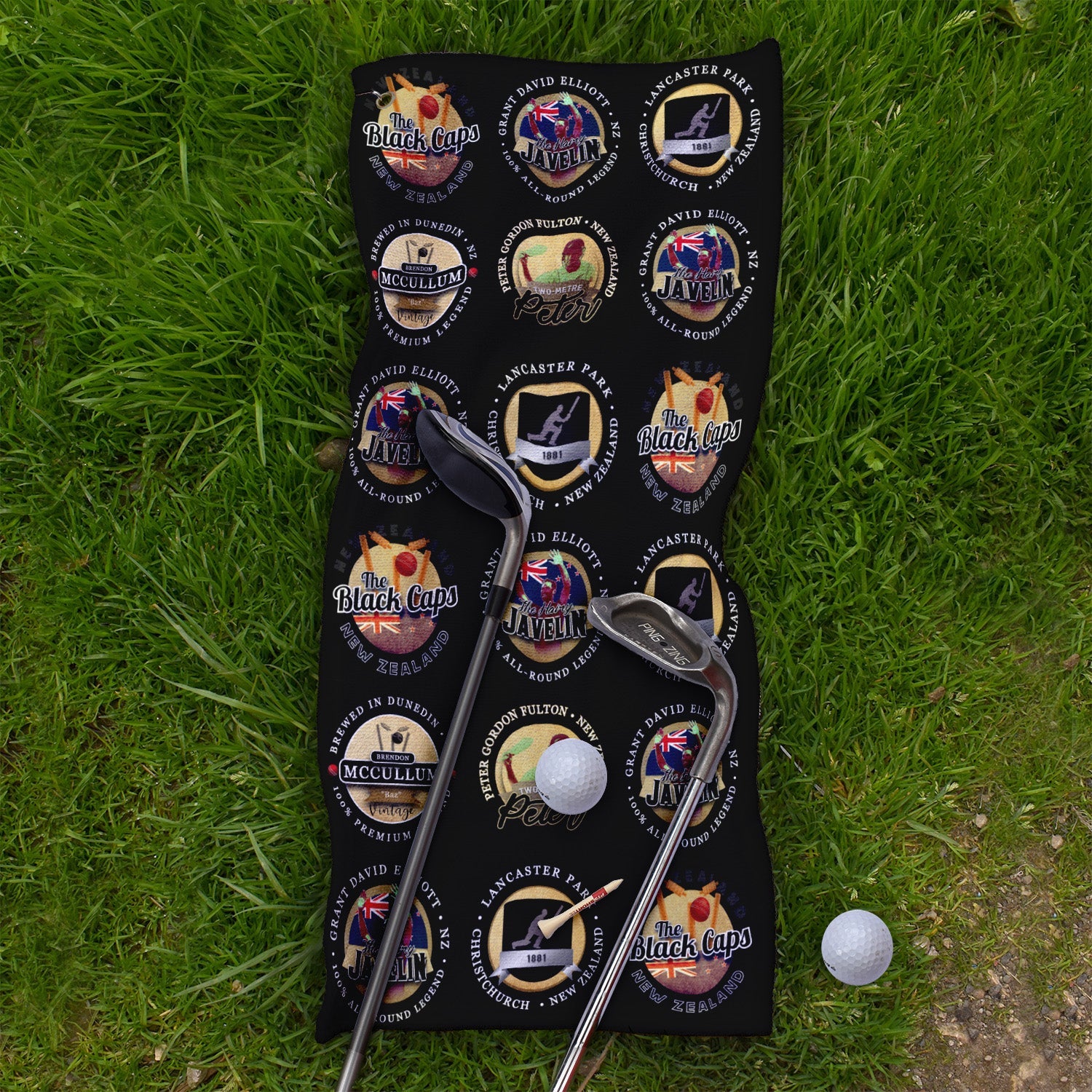 New Zealand Cricket - Legend Collection  -  Golf Towel
