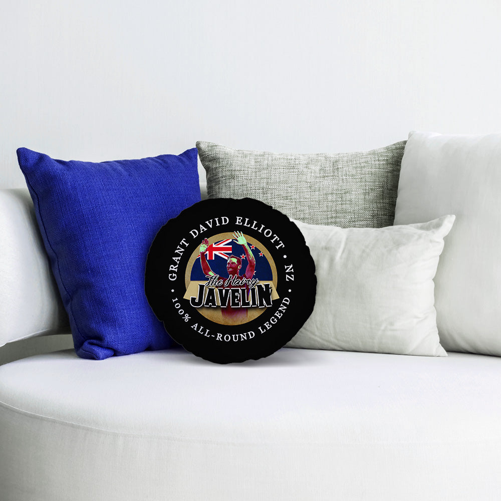 New Zealand Grant Elliott  - Legend Collection - Circle Cushion 14"
