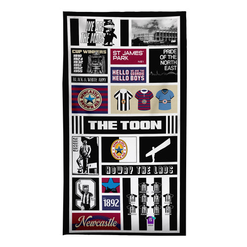 Newcastle History - Beach Towel -