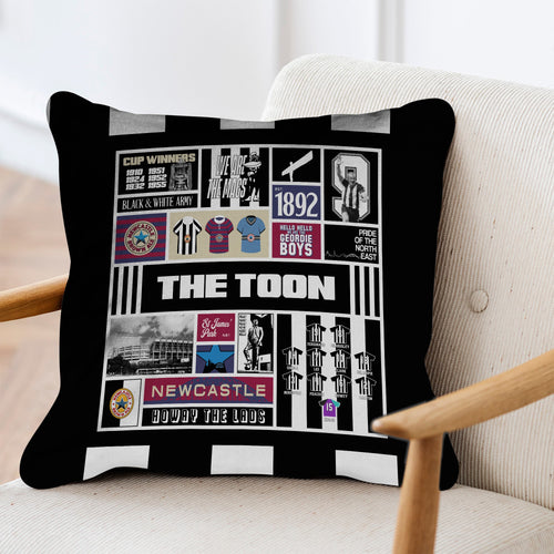 Newcastle History - Cushion - 18"