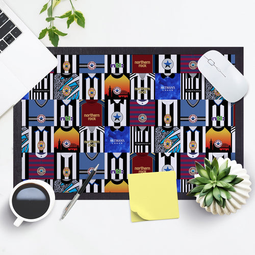 Newcastle Kit Montage - Retro Door Mat - 60cm x 40cm