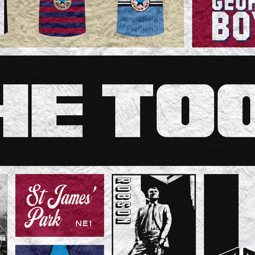 Newcastle History - Fleece 150cm X 150cm