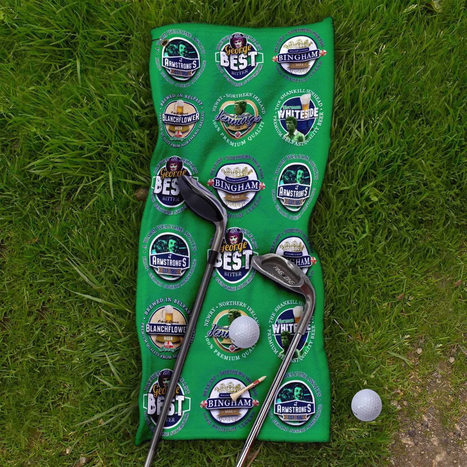 Northern Ireland - Legend Collection - Golf Towel