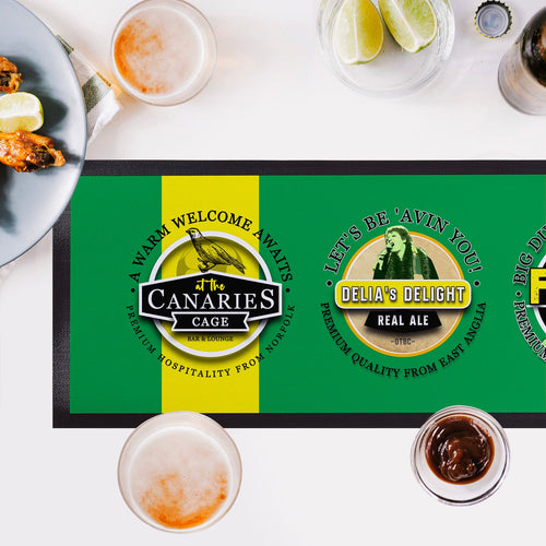 Norwich - Football Legends - Bar Runner