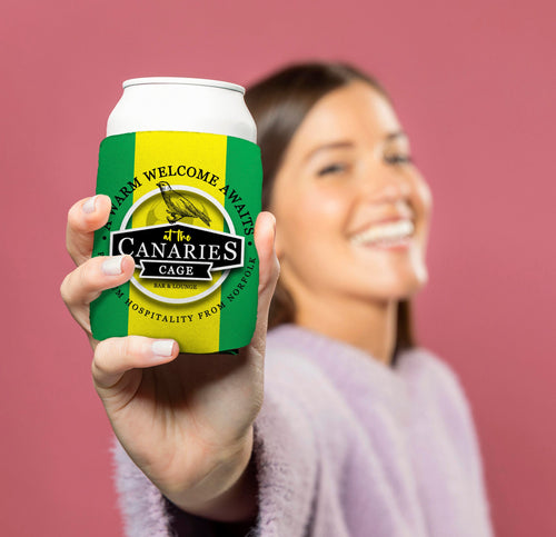 Norwich Canaries - Football Legends - Can Cooler