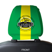 Norwich Canaries - Football Legends - Headrest Cover