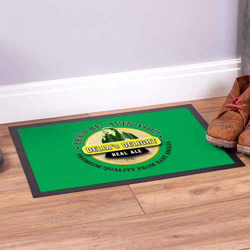 Norwich Delia Smith  - Football Legends - Door Mat -60cm X 40cm