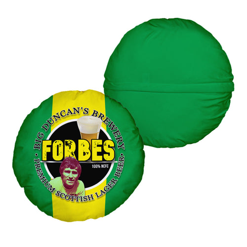 Norwich Forbes - Football Legends - Circle Cushion 14"