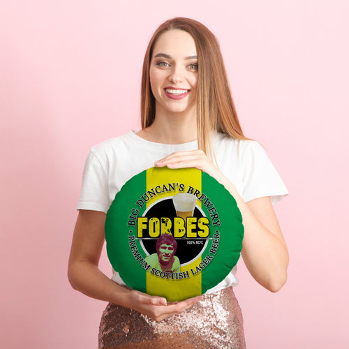 Norwich Forbes - Football Legends - Circle Cushion 14"
