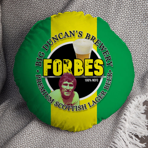 Norwich Forbes - Football Legends - Circle Cushion 14"