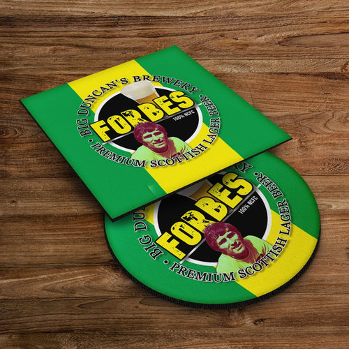Norwich Forbes - Football Coaster - Square Or Circle