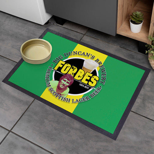 Norwich Forbes - Football Legends - Door Mat -60cm X 40cm