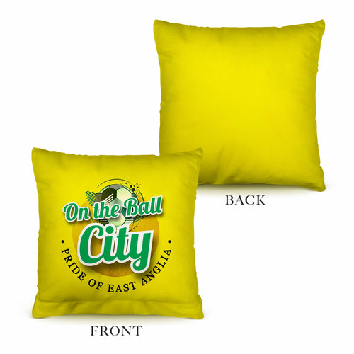 Norwich On the Ball - Football Legends - Cushion 10"
